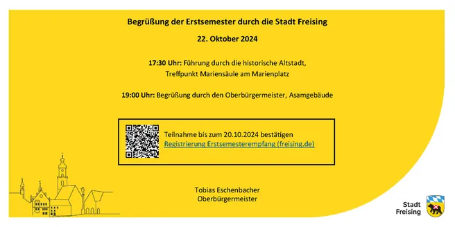 Erstsemesterempfang der Stadt Freising