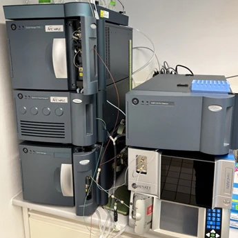 SEC-MALS: a method for measuring biomolecules' mass and homogeneity.