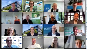 Screenshot des Onlinemeetings zum Innovationstag 2021