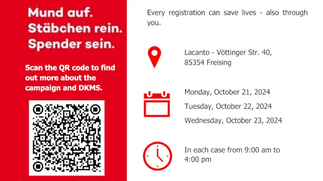 DKMS registration campaign Freising