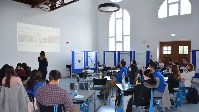 Prof. Minceva introduced the Department of Life Sciences Engineering 