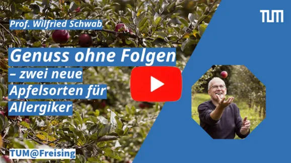 TUM@Freising Vortrag "Äpfel für Allergiker" von Prof. Schwab