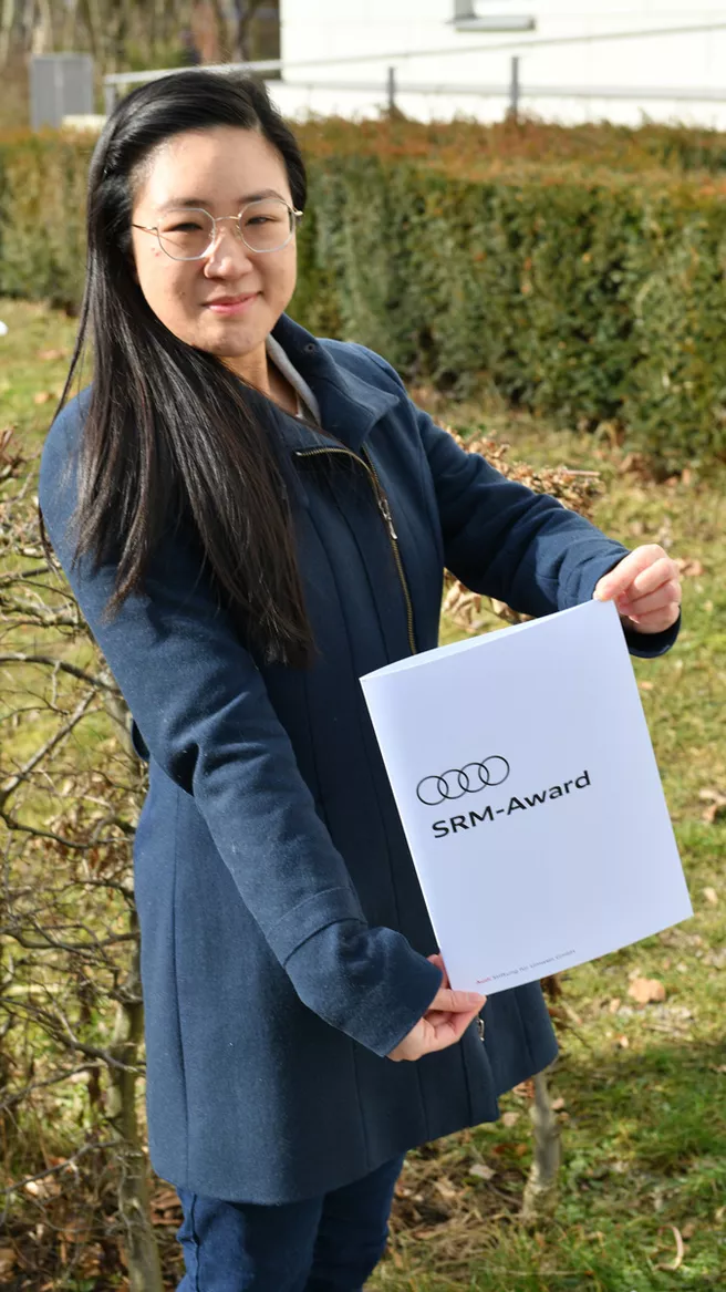 Preisträgerin SRM Award 2021 Tiffany Yu