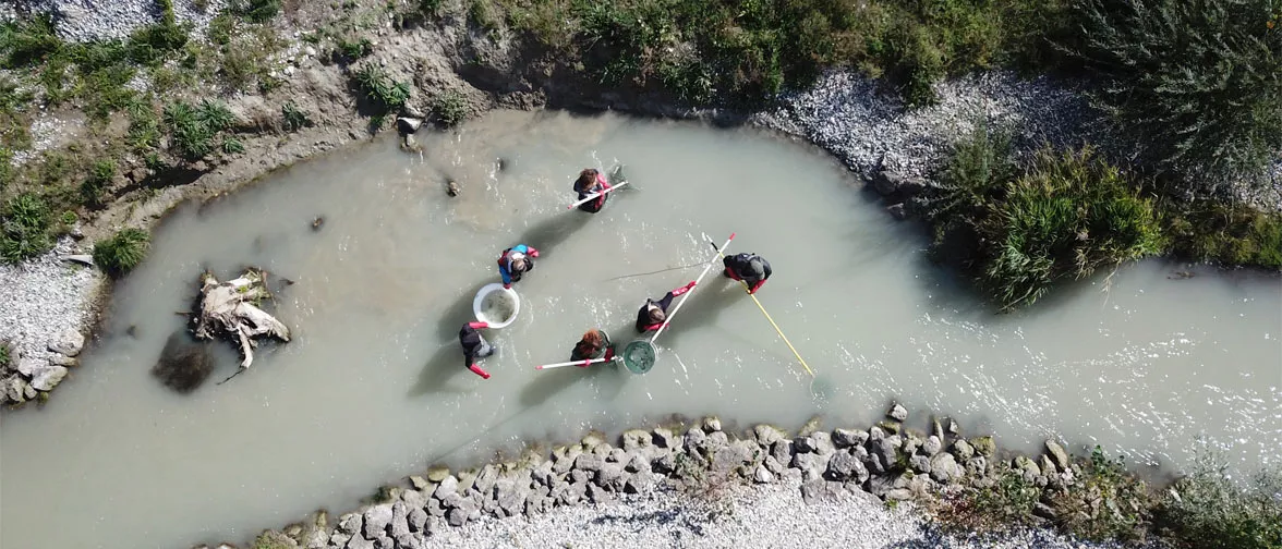 Ecological Engineering students on an excursion