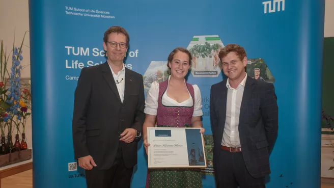 Preisträgerin Luisa Kristina Murer im Bereich Lebensmitteltechnologie und Verpackungstechnik