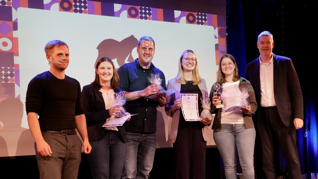 Gruppenbild der Freisinger Science Slammer