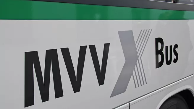 MVV Logo on the bus
