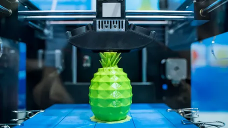 3D printed ananas