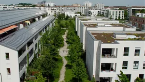 Grünflächen sind wichtige Elemente in der städtebaulichen Planung der Zukunft 