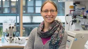 Prof. Caroline Gutjahr from the TUM Chair of Plant Genetics in Weihenstephan 
