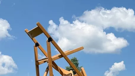 chair in the midst of clouds