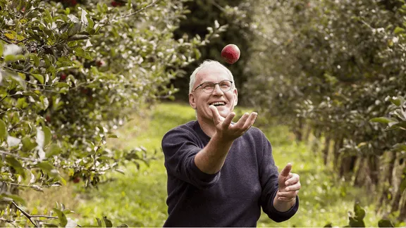 Prof. Dr. Wilfried Schwab forscht über Äpfel für Allergiker