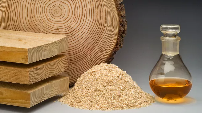 Lärchenholz, vom Baum bis zum Extrakt