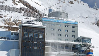 Highest environmental research station in Germany below the Zugspitze peak