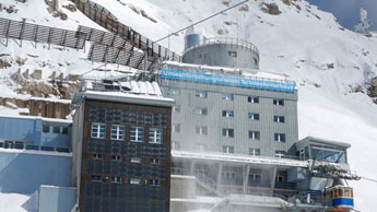 Höchstgelegenste Umweltforschungsstation Deutschlands unterhalb des Zugspitzgipfels