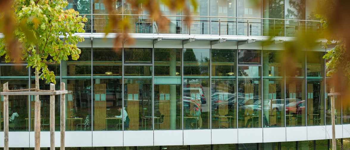 Student at the Weihenstephan University Library